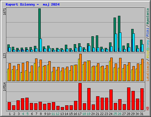 Raport Dzienny -  maj 2024