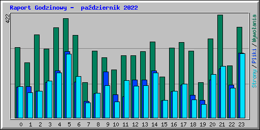 Raport Godzinowy -  padziernik 2022