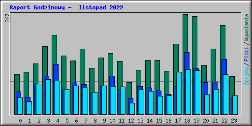 Raport Godzinowy -  listopad 2022